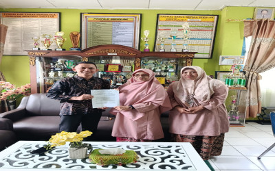 KERJA SAMA PERPUSTAKAAN RAUDHATUL ILMI MTsN KOTA SOLOK